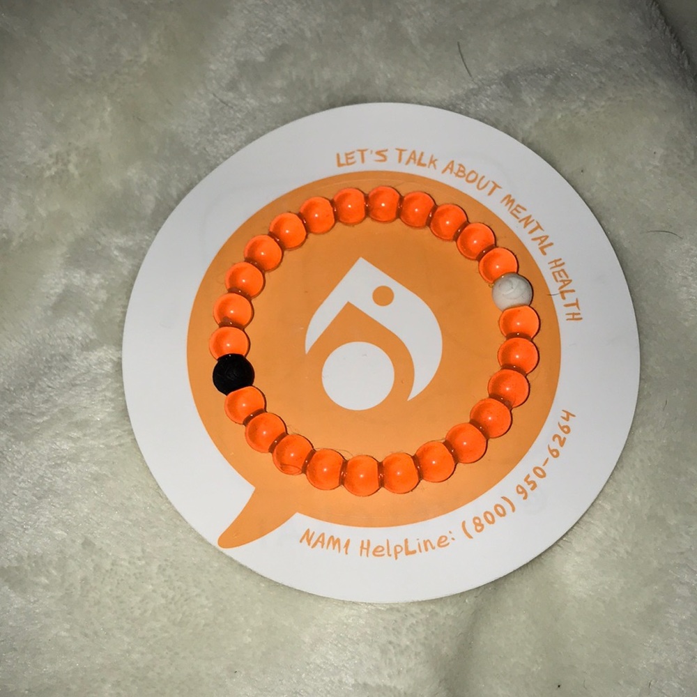 Lokai mental health awareness bracelet